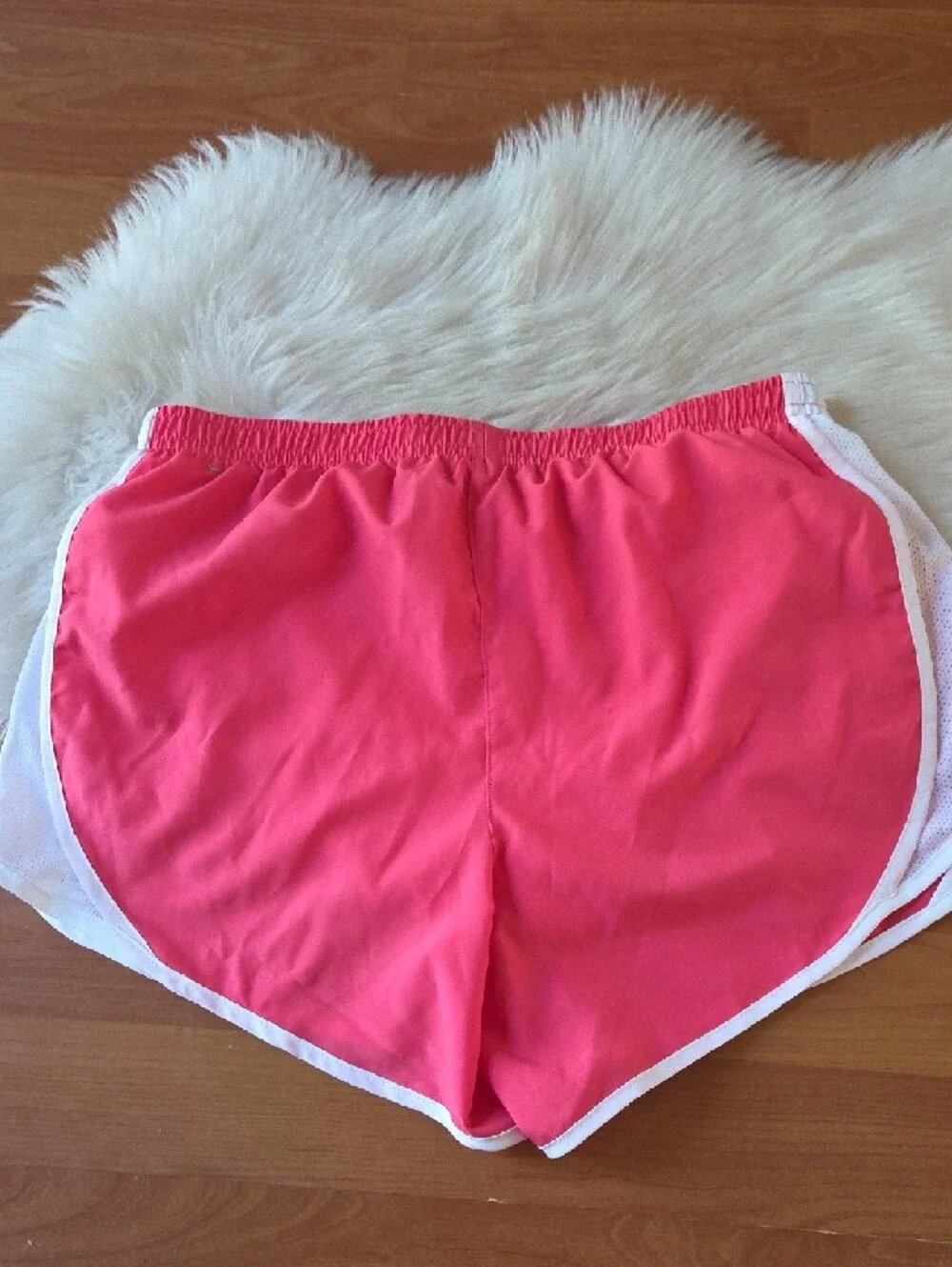 Nike Girls Hot Pink Athletic Running Shorts Youth Large